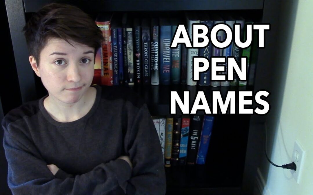 Bookishpixie: O pseudonymech